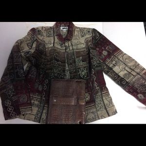 fall bundle medium dress barn jacket and iPad case